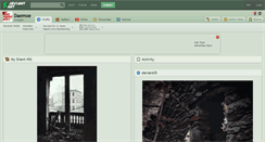 Desktop Screenshot of daemoe.deviantart.com