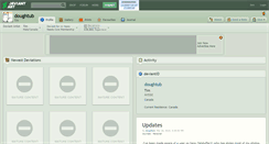 Desktop Screenshot of doughtub.deviantart.com