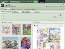 Tablet Screenshot of eggwhip.deviantart.com