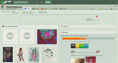 Desktop Screenshot of irkeninvadermay.deviantart.com