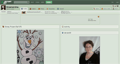 Desktop Screenshot of dreamerzina.deviantart.com