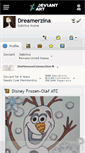 Mobile Screenshot of dreamerzina.deviantart.com