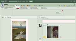 Desktop Screenshot of meyra.deviantart.com