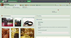 Desktop Screenshot of dethclaw.deviantart.com