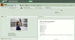 Desktop Screenshot of cchii.deviantart.com