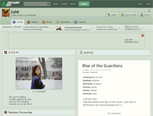 Tablet Screenshot of cchii.deviantart.com