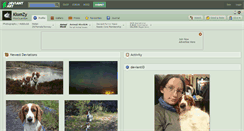 Desktop Screenshot of klomzy.deviantart.com