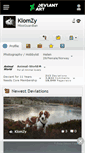 Mobile Screenshot of klomzy.deviantart.com