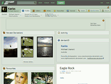 Tablet Screenshot of kaelas.deviantart.com