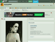 Tablet Screenshot of anakmalaikat.deviantart.com