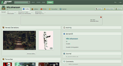 Desktop Screenshot of nilzjohansson.deviantart.com