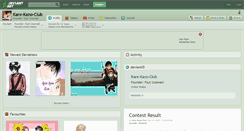 Desktop Screenshot of kare-kano-club.deviantart.com