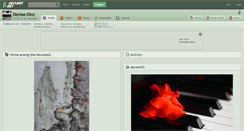 Desktop Screenshot of denise-dinc.deviantart.com