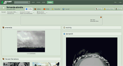 Desktop Screenshot of fernanda-alondra.deviantart.com