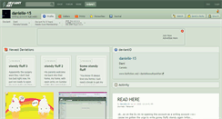 Desktop Screenshot of danielle-15.deviantart.com