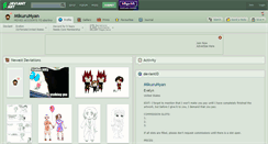 Desktop Screenshot of mikurunyan.deviantart.com