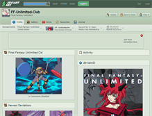 Tablet Screenshot of ff-unlimited-club.deviantart.com