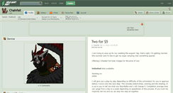 Desktop Screenshot of chainfall.deviantart.com