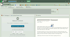 Desktop Screenshot of grimangelpj.deviantart.com