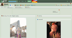 Desktop Screenshot of hillaryd.deviantart.com