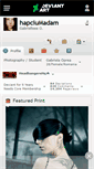 Mobile Screenshot of hapciumadam.deviantart.com