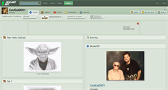Desktop Screenshot of coolcat0001.deviantart.com