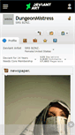 Mobile Screenshot of dungeonmistress.deviantart.com