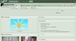 Desktop Screenshot of dan-the-gir-man.deviantart.com