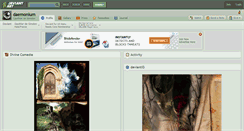 Desktop Screenshot of daemonium.deviantart.com