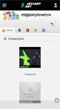 Mobile Screenshot of mlpponylovers.deviantart.com