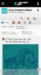 Mobile Screenshot of krys-imeteri-hikari.deviantart.com