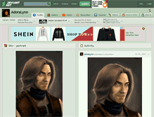 Tablet Screenshot of adoralynn.deviantart.com