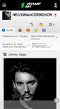 Mobile Screenshot of necromancerdemon.deviantart.com