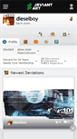 Mobile Screenshot of dieselboy.deviantart.com
