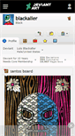 Mobile Screenshot of blackaller.deviantart.com