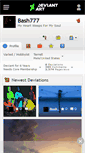 Mobile Screenshot of bash777.deviantart.com