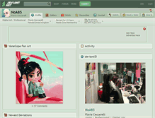 Tablet Screenshot of noa85.deviantart.com