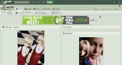 Desktop Screenshot of aoi-chii.deviantart.com