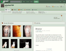 Tablet Screenshot of estoshia3789.deviantart.com