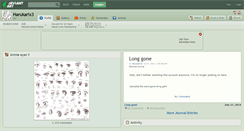 Desktop Screenshot of harukarix3.deviantart.com