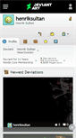 Mobile Screenshot of henriksultan.deviantart.com