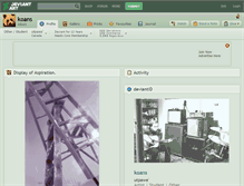 Tablet Screenshot of koans.deviantart.com