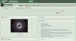 Desktop Screenshot of ghost-insignus.deviantart.com