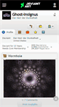 Mobile Screenshot of ghost-insignus.deviantart.com