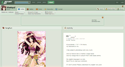 Desktop Screenshot of kisarayui.deviantart.com