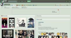 Desktop Screenshot of codyismine.deviantart.com