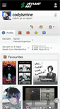 Mobile Screenshot of codyismine.deviantart.com