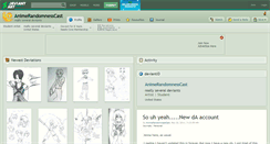 Desktop Screenshot of animerandomnesscast.deviantart.com