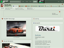 Tablet Screenshot of burtiloko.deviantart.com