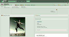 Desktop Screenshot of imdead2u.deviantart.com
